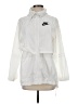 Nike 100% Polyester White Windbreaker Size S - photo 1