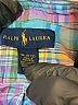 Ralph Lauren Plaid Blue Long Sleeve Button-Down Shirt Size 10 - 12 - photo 3