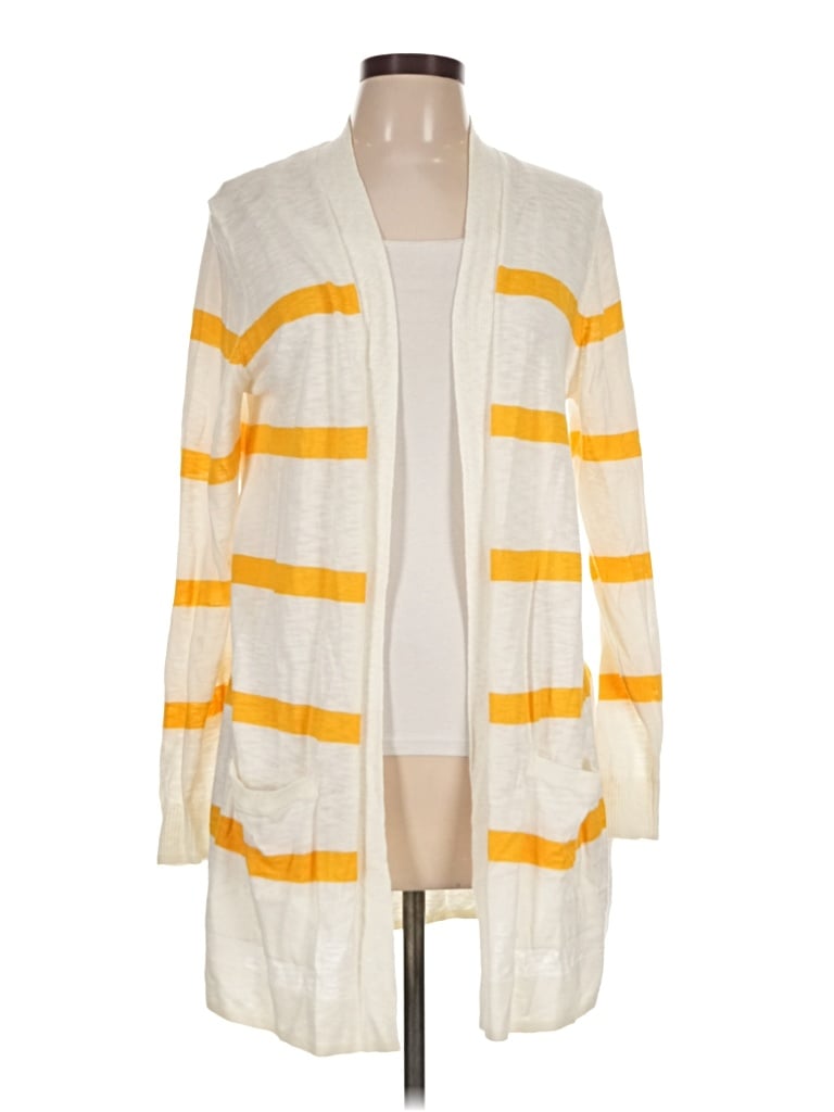 Pre-owned Old Navy Cardigan Sweater In Yellow