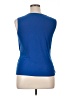 DressBarn Blue Sleeveless Blouse Size XL - photo 2