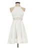 My Michelle Solid White Cocktail Dress Size 3 - photo 1