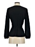 J.Crew 100% Polyester Black Long Sleeve Blouse Size 2 - photo 2
