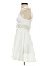 My Michelle Solid White Cocktail Dress Size 3 - photo 5