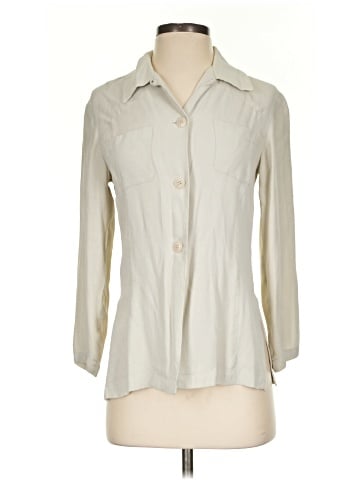 Ann Taylor 3/4 Sleeve Button-Down Shirt (view 1)