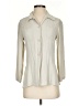 Ann Taylor Ivory 3/4 Sleeve Button-Down Shirt Size XS - photo 1