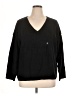 Ann Taylor LOFT Black Pullover Sweater Size XL - photo 1