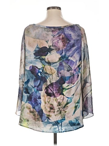 Roz & Ali 3/4 Sleeve Blouse (view 2)