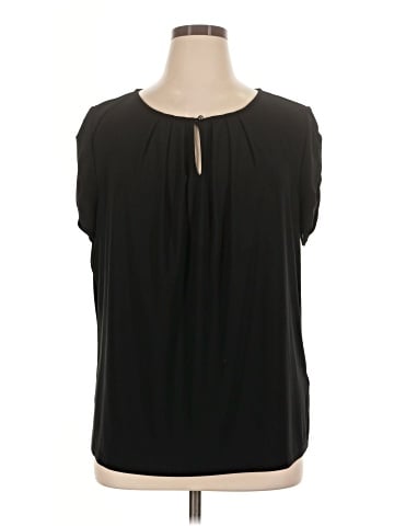Tahari by ASL Short Sleeve Blouse (view 1)