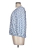 MICHAEL Michael Kors 100% Viscose Blue 3/4 Sleeve Blouse Size L (petite) - photo 5