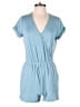 Lou & Grey Solid Teal Romper Size S - photo 1