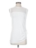 Blanc Noir White Sleeveless Blouse Size S - photo 1
