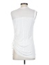 Blanc Noir White Sleeveless Blouse Size S - photo 2