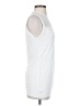 Blanc Noir White Sleeveless Blouse Size S - photo 4