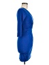 Dna Couture Solid Blue Cocktail Dress Size M - photo 4