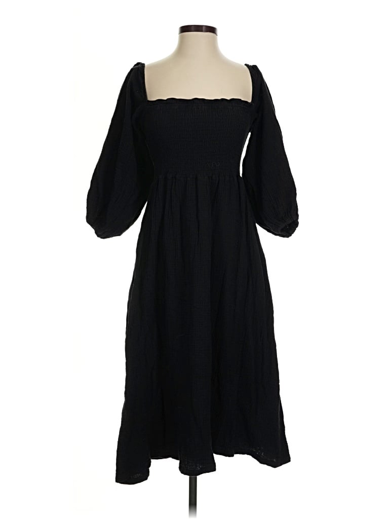 Pre-owned Opt Casual Dress In Black