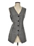 Shein 100% Polyester Gray Sleeveless Blouse Size 4 - photo 1