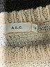 A.L.C. Stripes Ivory Turtleneck Sweater Size S - photo 7