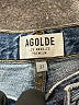 AGOLDE 100% Cotton Hearts Blue Jeans Size 27 waist - photo 7