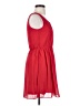 BCX 100% Polyester Solid Red Casual Dress Size XS - photo 4