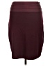 Max Studio Solid Burgundy Casual Skirt Size L - photo 2
