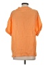 Xirena Orange Short Sleeve Blouse Size S - photo 2
