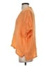 Xirena Orange Short Sleeve Blouse Size S - photo 5