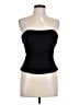 BCBGMAXAZRIA Black Sleeveless Top Size L - photo 1