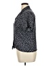 chm Polka Dots Black Short Sleeve Blouse Size XL - photo 5