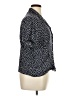 chm Polka Dots Black Short Sleeve Blouse Size XL - photo 4