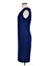 Cache Chevron-herringbone Blue Cocktail Dress Size M - photo 5