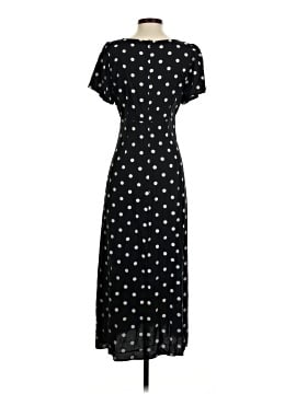 Madewell Flutter-Sleeve V-Neck Midi Dress in Polka Dot (view 2)
