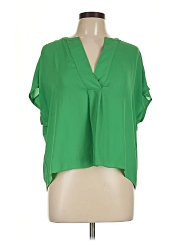 Ann Taylor Short Sleeve Blouse (view 1)