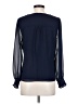 Sam and Jess 100% Polyester Blue Long Sleeve Blouse Size S (petite) - photo 2