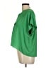 Ann Taylor Green Short Sleeve Blouse Size L - photo 5