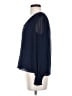 Sam and Jess 100% Polyester Blue Long Sleeve Blouse Size S (petite) - photo 5