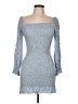 Chocolate Blue Cocktail Dress Size L - photo 1