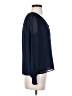 Sam and Jess 100% Polyester Blue Long Sleeve Blouse Size S (petite) - photo 4