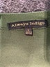 Always Indigo Green 3/4 Sleeve Blouse Size L - photo 7
