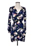 Lulus 100% Polyester Floral Blue Casual Dress Size XS - photo 1