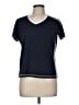 Unbranded 100% Polyester Blue Short Sleeve T-Shirt Size M (estimated) - photo 1