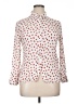 Zara Hearts Ivory 3/4 Sleeve Blouse Size XL - photo 1