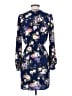 Lulus 100% Polyester Floral Blue Casual Dress Size XS - photo 2