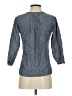 Gap 100% Cotton Blue 3/4 Sleeve Button-Down Shirt Size XS - photo 2