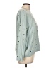 J.Jill Polka Dots Teal Pullover Sweater Size L - photo 4