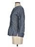 Gap 100% Cotton Blue 3/4 Sleeve Button-Down Shirt Size XS - photo 5