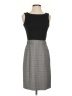 BCBGMAXAZRIA Houndstooth Gray Casual Dress Size 2 - photo 1