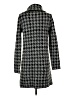 Tahari Houndstooth Gray Coat Size S - photo 2