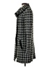 Tahari Houndstooth Gray Coat Size S - photo 5