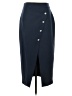 Zara Blue Formal Skirt Size S - photo 1