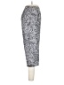 Hillard & Hanson 100% Silk Paisley Silver Silk Pants Size 10 - photo 4